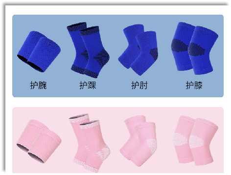 兒童運動護膝、護肘、護腕